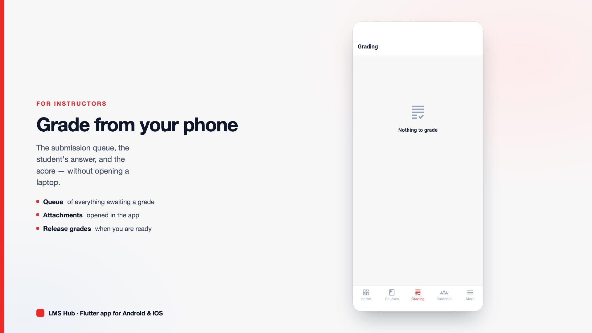 LMS Hub Mobile | Flutter LMS App for Students & Instructors