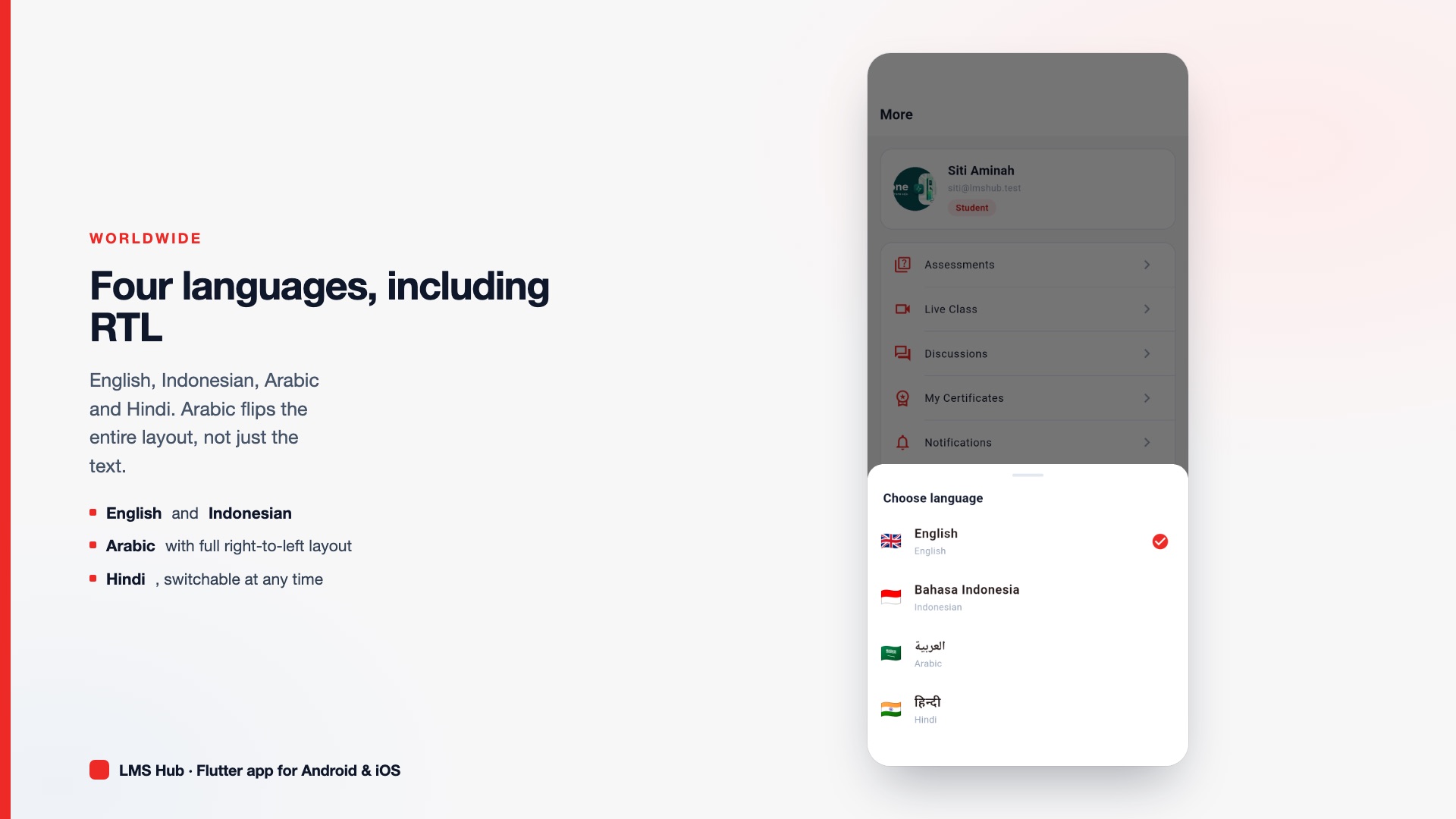 LMS Hub Mobile | Flutter LMS App for Students & Instructors