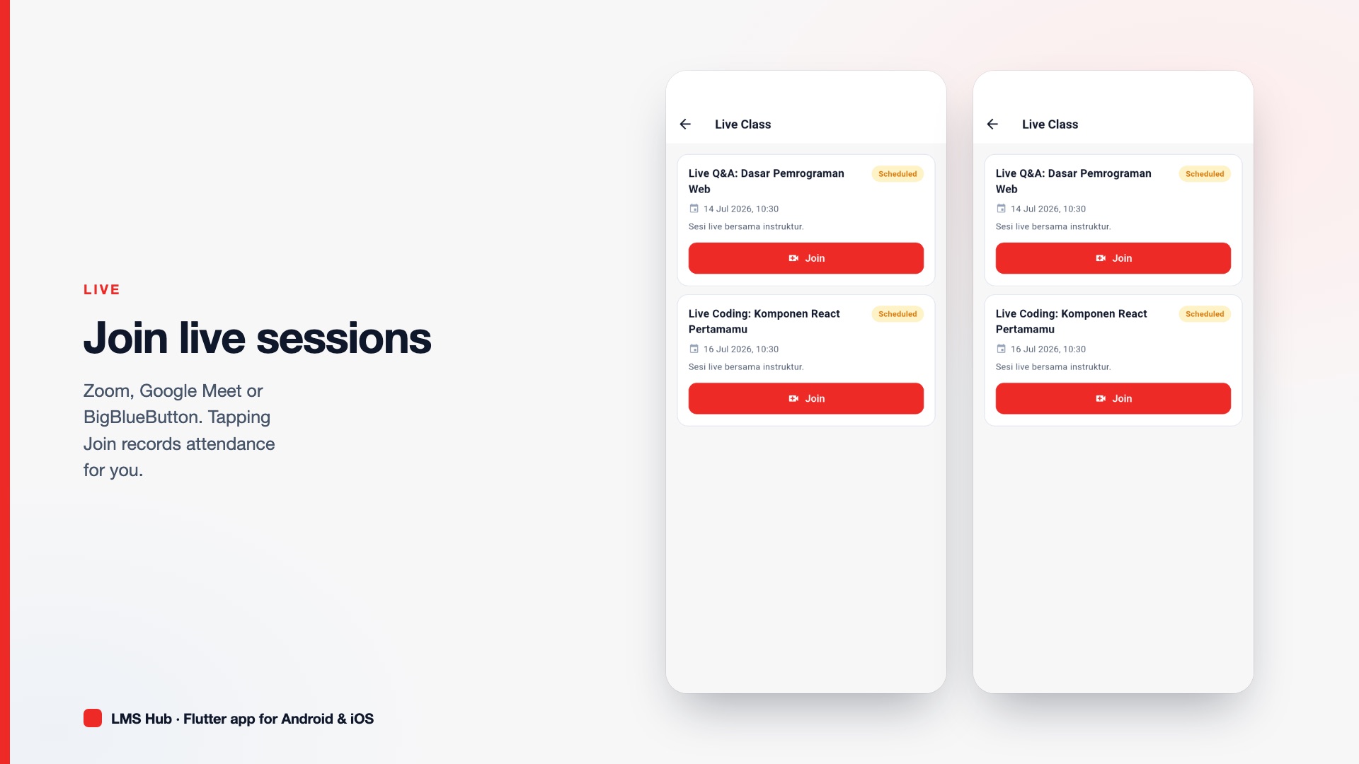 LMS Hub Mobile | Flutter LMS App for Students & Instructors
