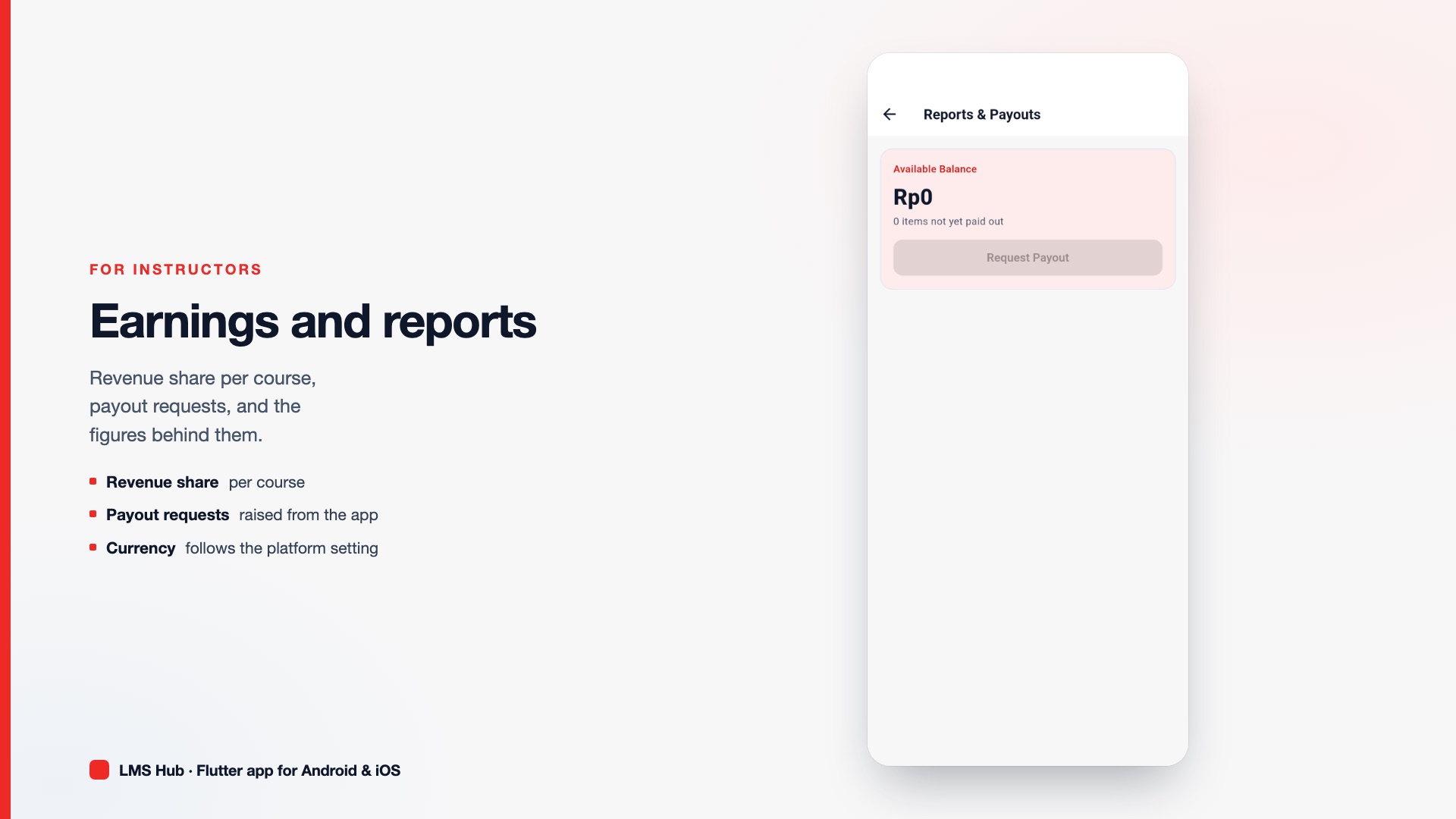 LMS Hub Mobile | Flutter LMS App for Students & Instructors